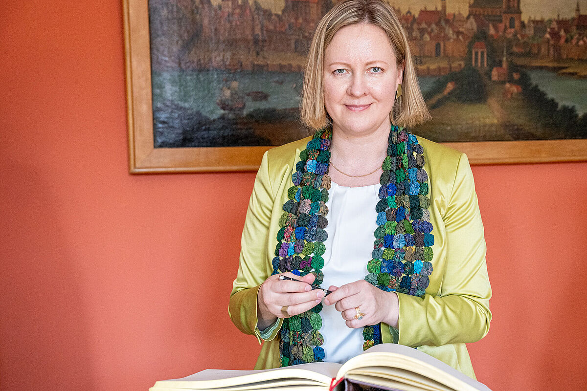 Estonian ambassador, Marika Linntam, © Gina Heitmann, 2024