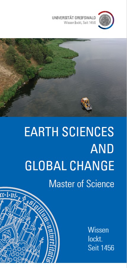 Flyer Master Earth Sciences and Global Change