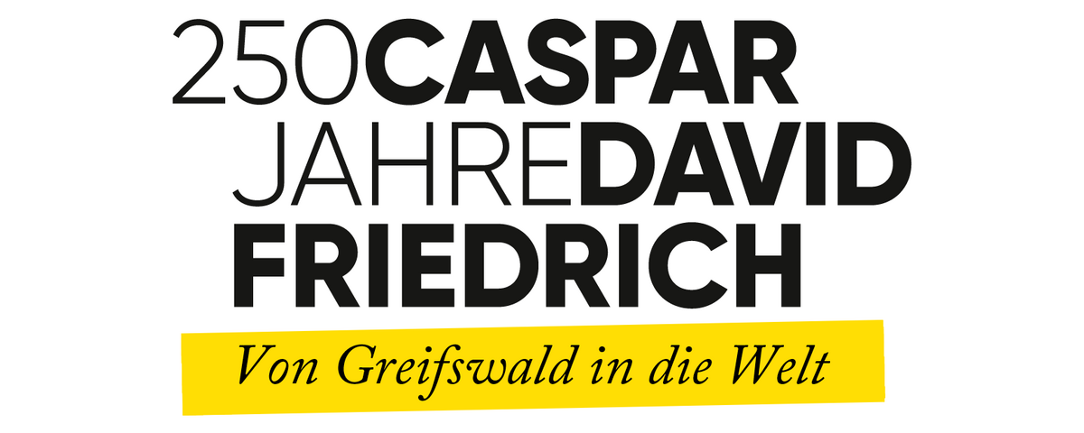 Logo 250 Years Caspar David Friedrich, © Anniversary Office
