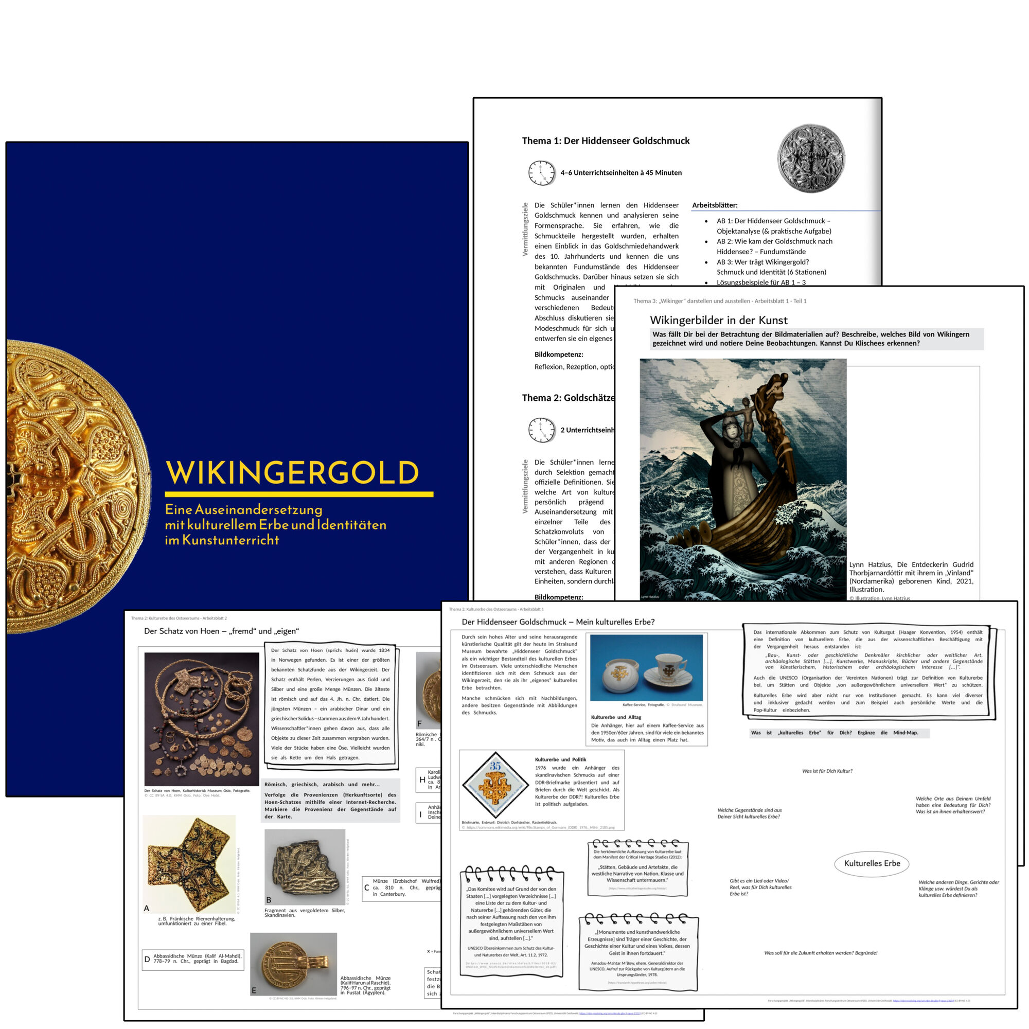 Grafik Arbeitsblätter Visuelle Darstellung des Lernmaterials