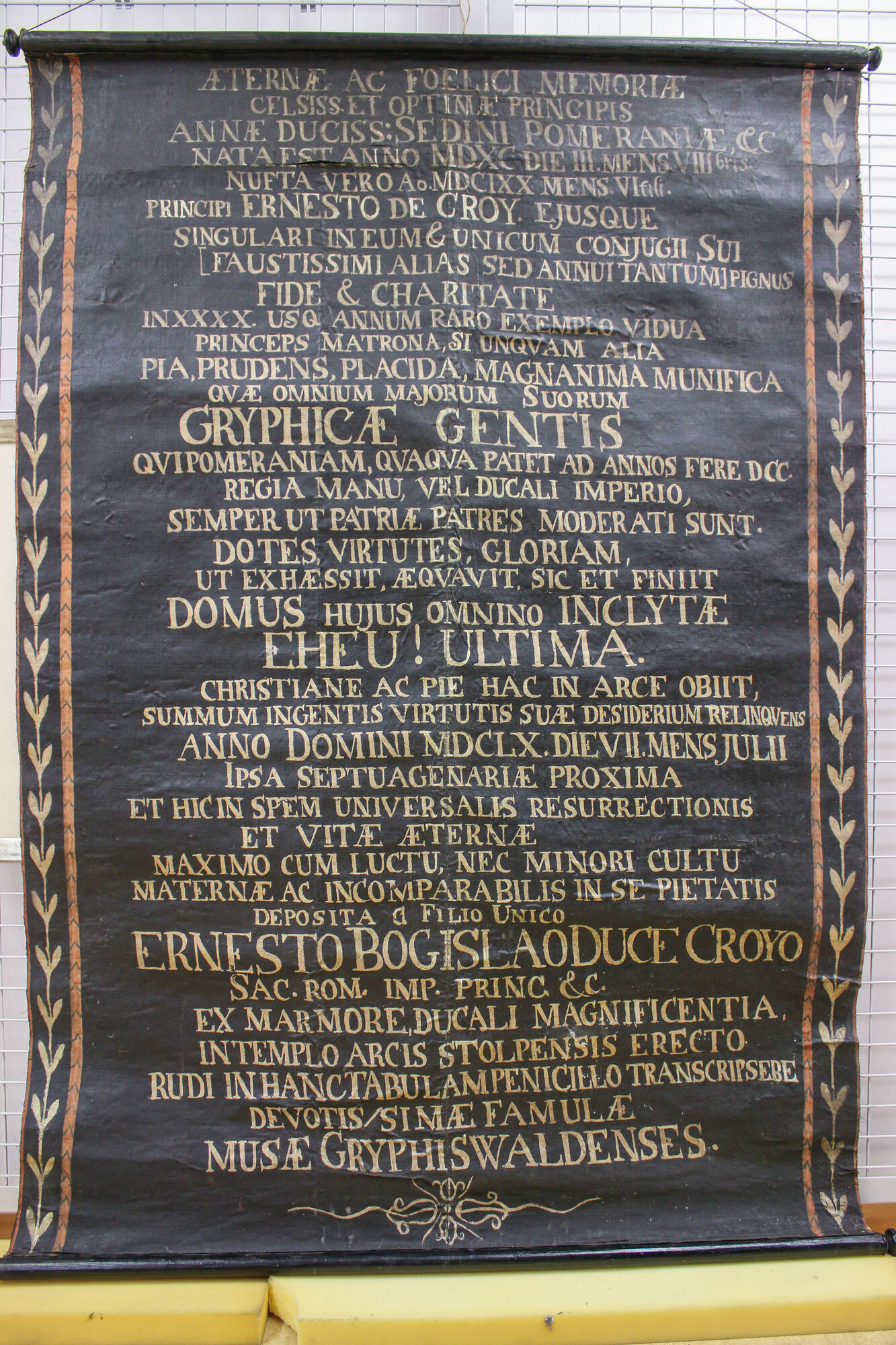 Epitaph of the Duchess Anna of Pomerania, © Thilo Habel Epitaph of the Duchess Anna of Pomerania
