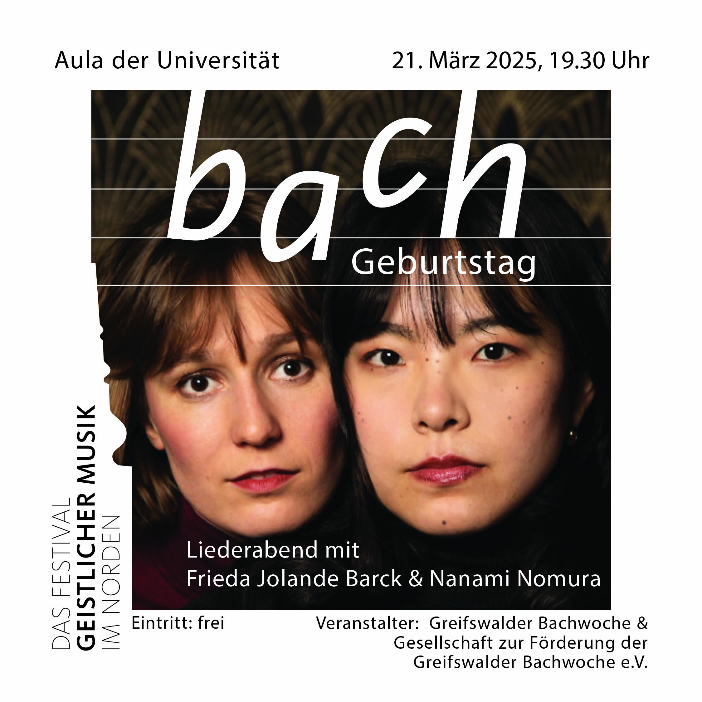 Ankündigung Bach-Konzert