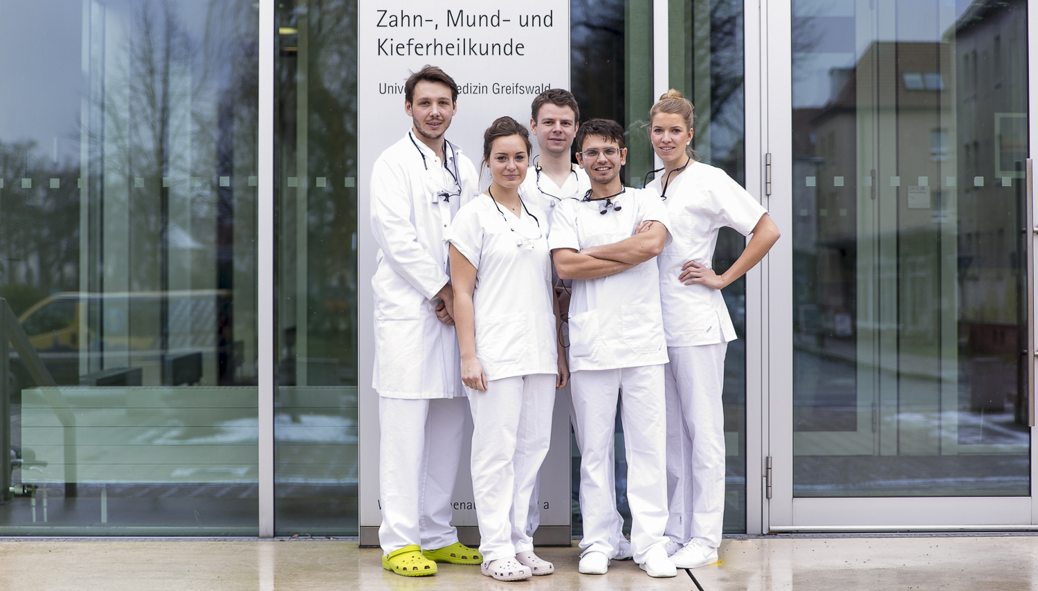 Studenten der Zahnmedizin