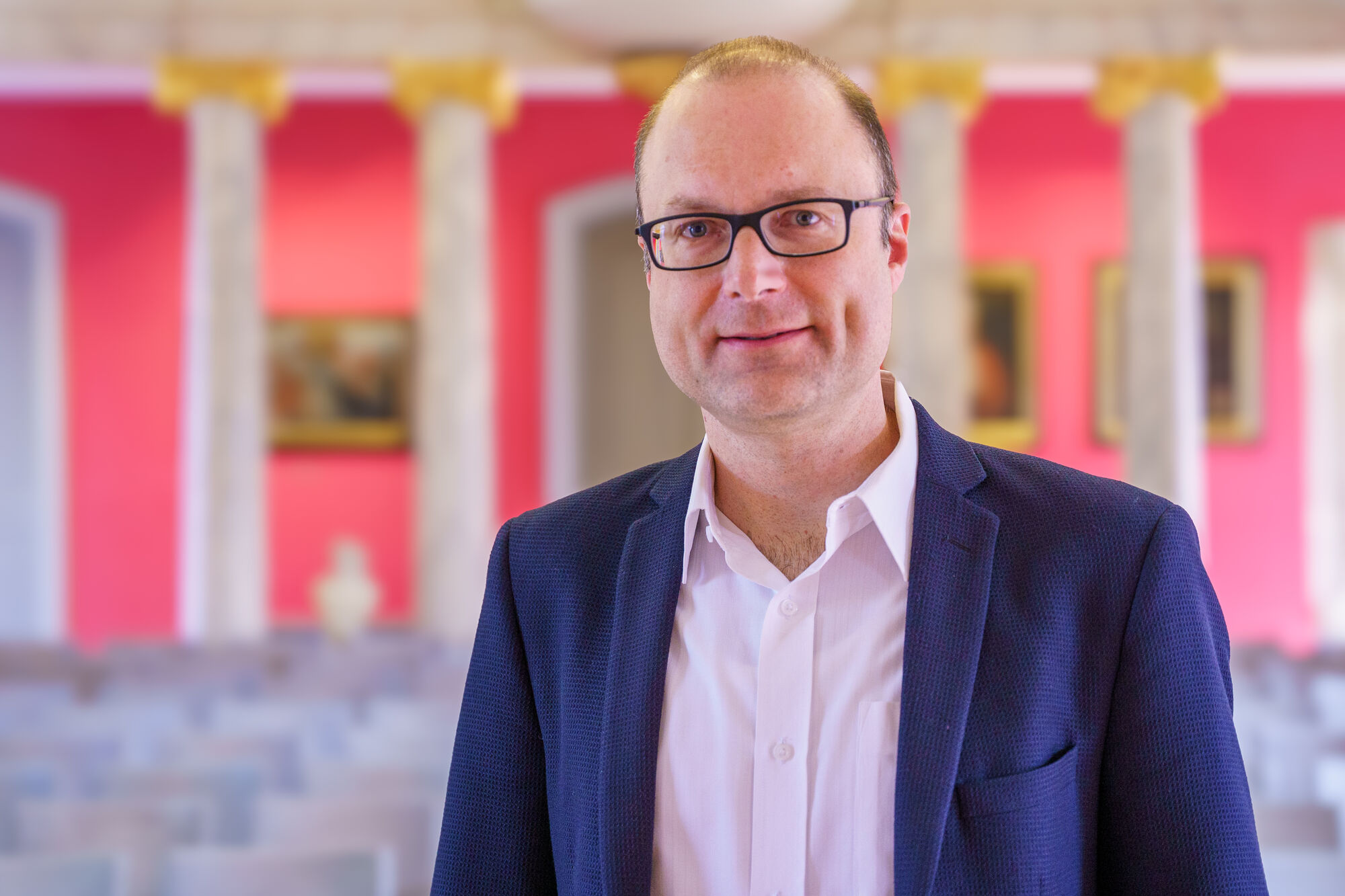 Porträt Prorektor Prof. Dr. Daniel Schiller Porträt Prorektor Prof. Dr. Daniel Schiller.