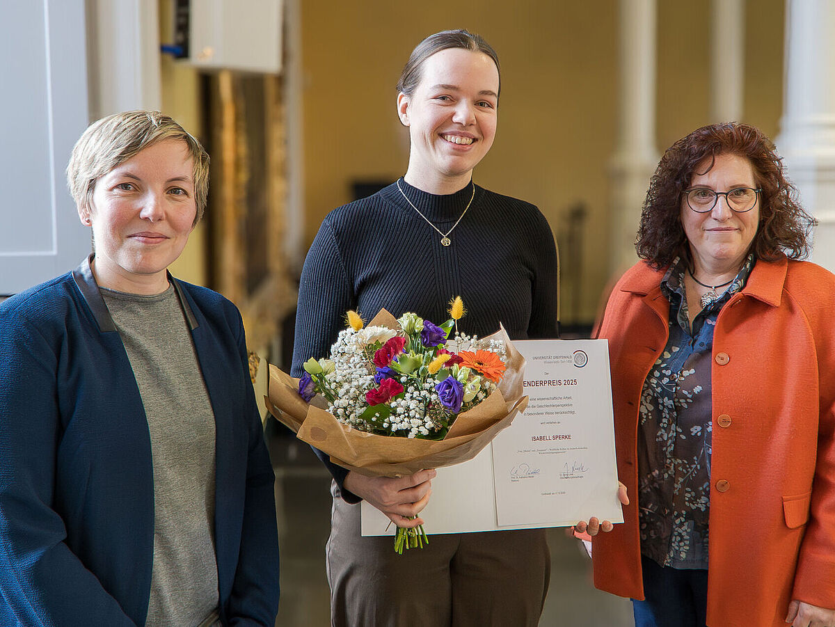 Genderpreis 2025 Gewinnerin Isabell Sperke Foto: Jan Meßerschmidt