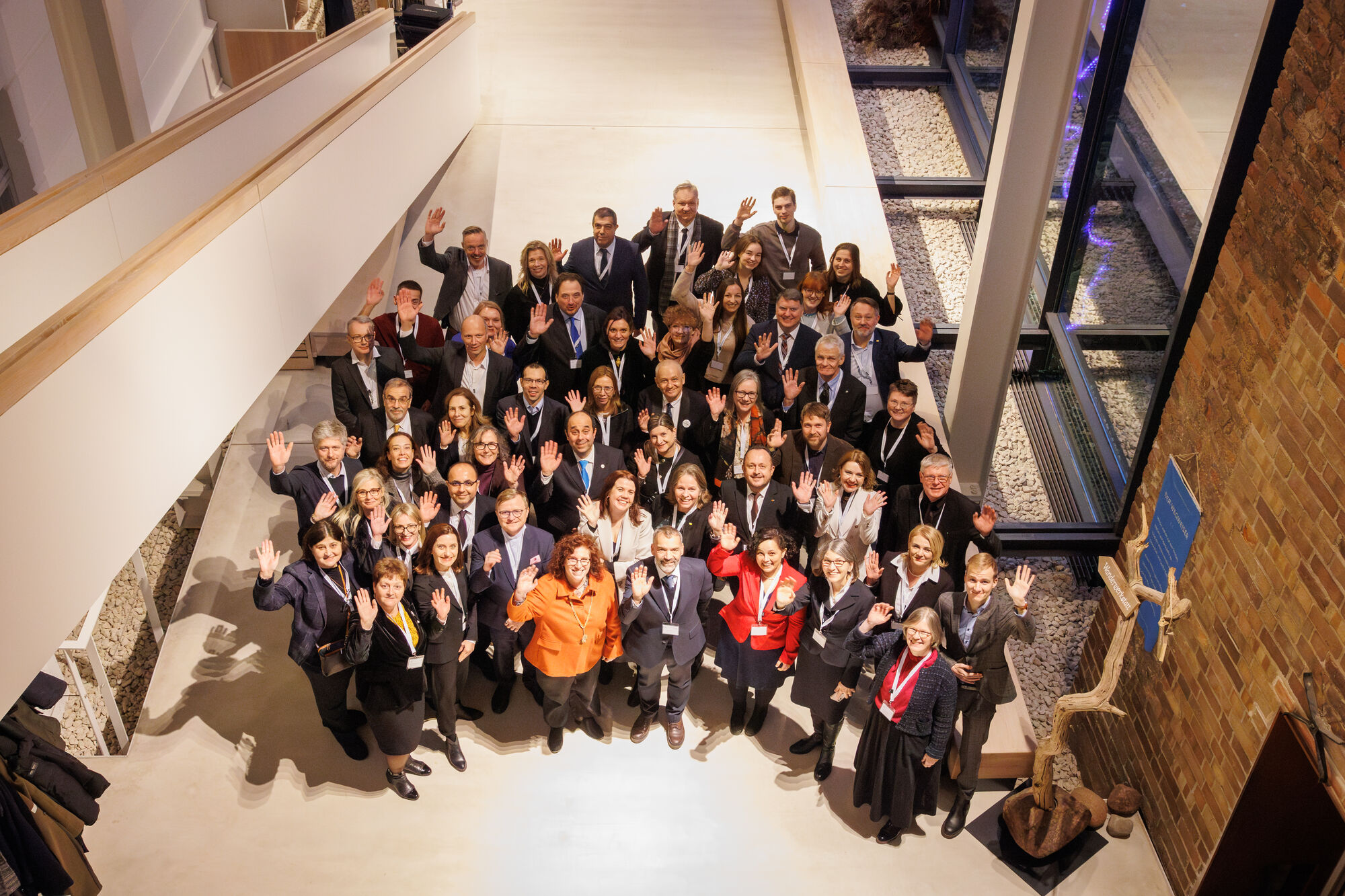 KreativEU Pomeranian State Museum Group photo of the participants at the consortium meeting of KreativEU during talks at the Pomeranian State Museum.