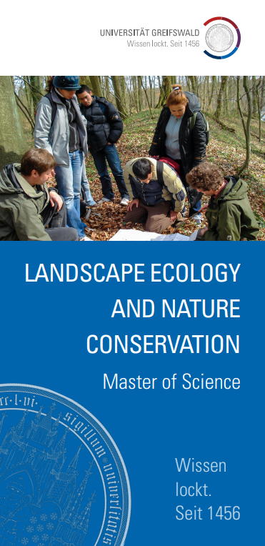 Master Landscape Ecology & Nature Conservation Master Landscape Ecology & Nature Conservation