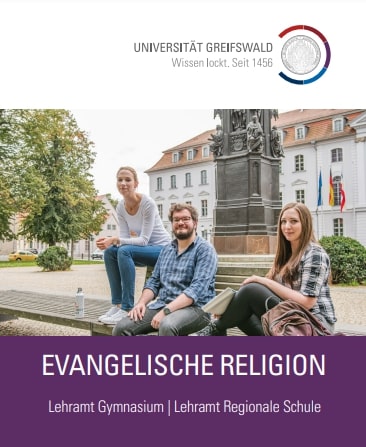 Coverbild Studienfachflyer Religion, © Universität Greifswald Evangelische Religion