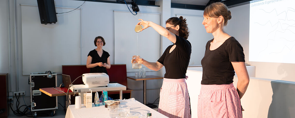 Herstellung von Algencocktails