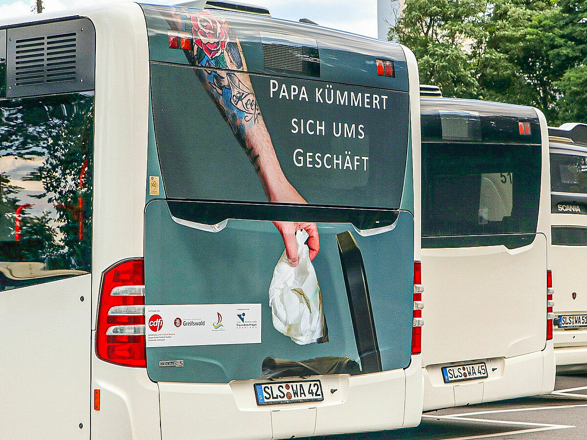 Plakat aus dem Caspar-David-Friedrich-Institut Greifswald in Saarlouis, ©Sascha-Schmidt, 2021