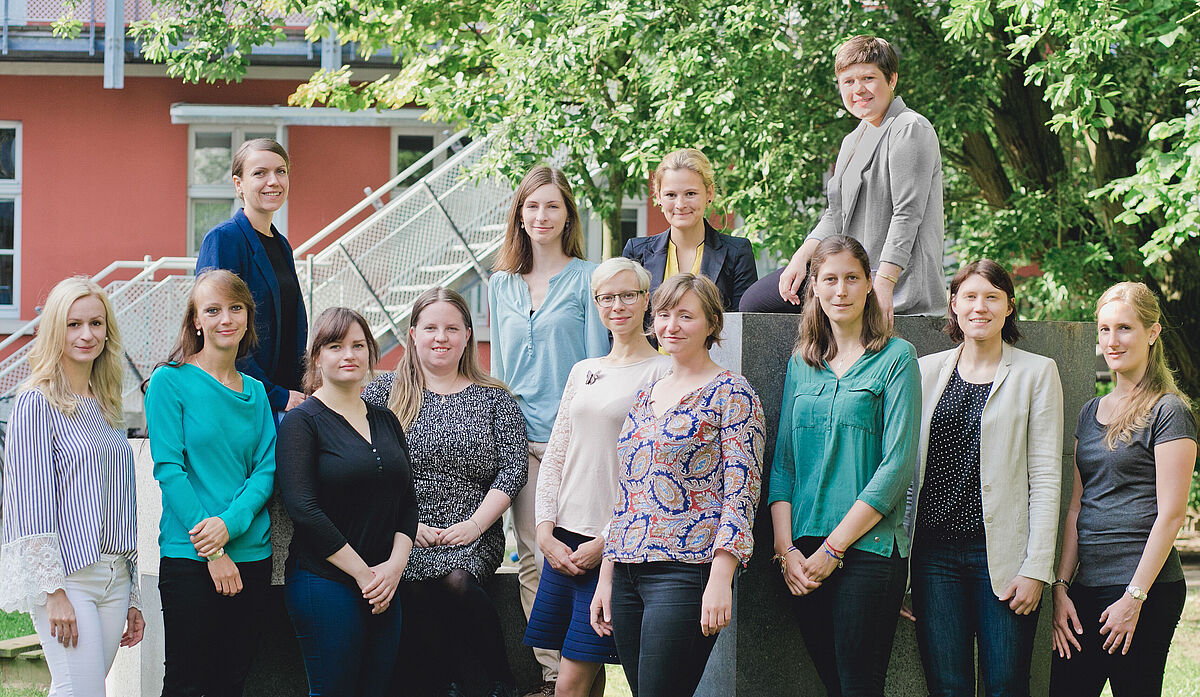 Gruppenfoto der Doktorandinnen 2018