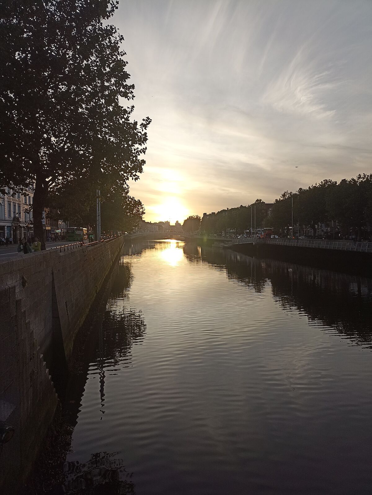 River Liffey in Dublin - Foto: Katja Schönberg