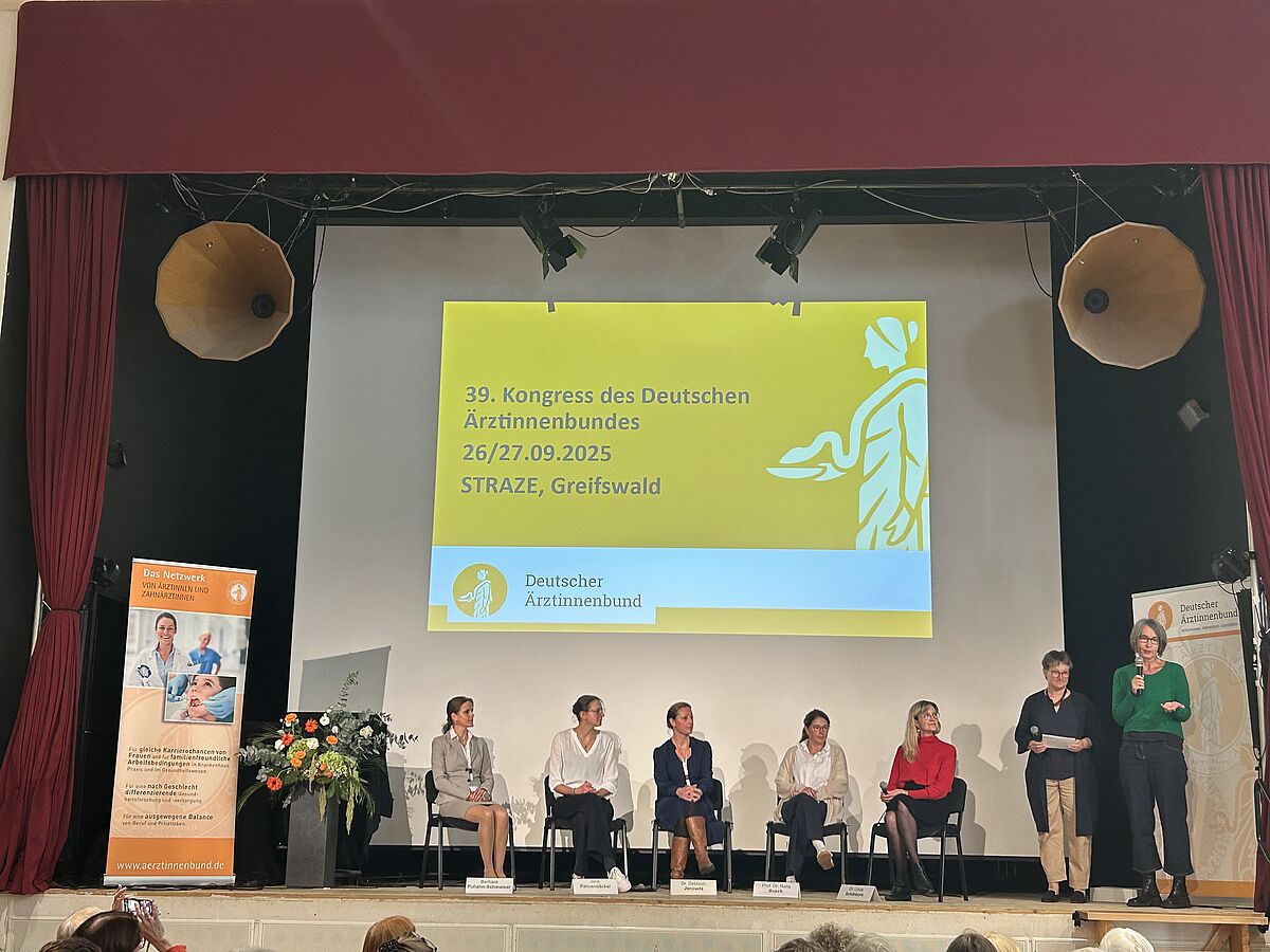 Auftritt beim Ärztinnenkongress