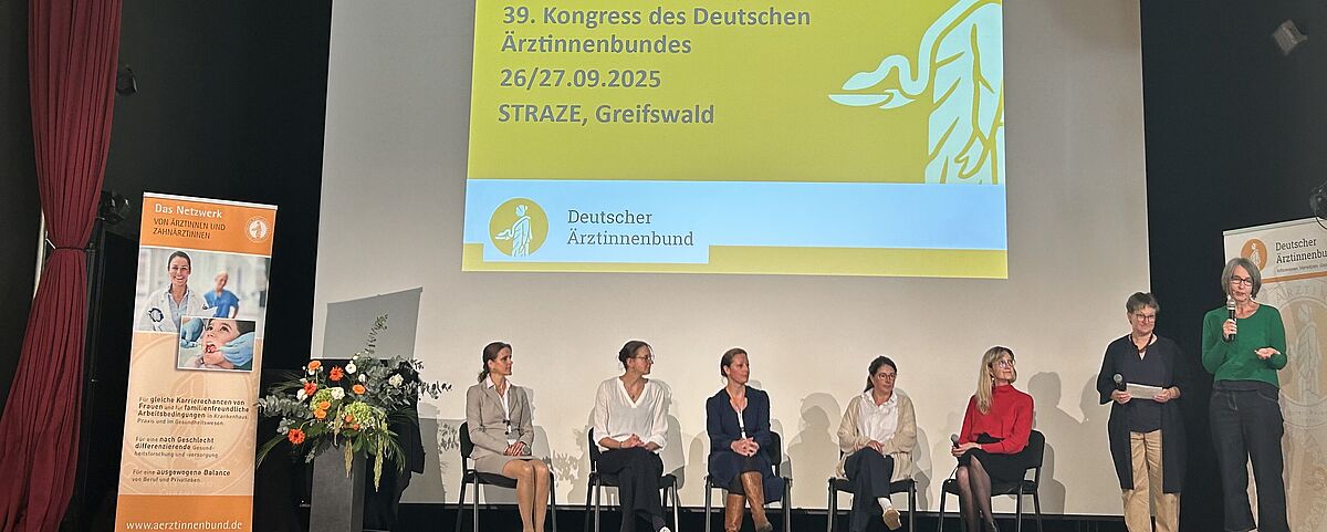 Auftritt beim Ärztinnenkongress