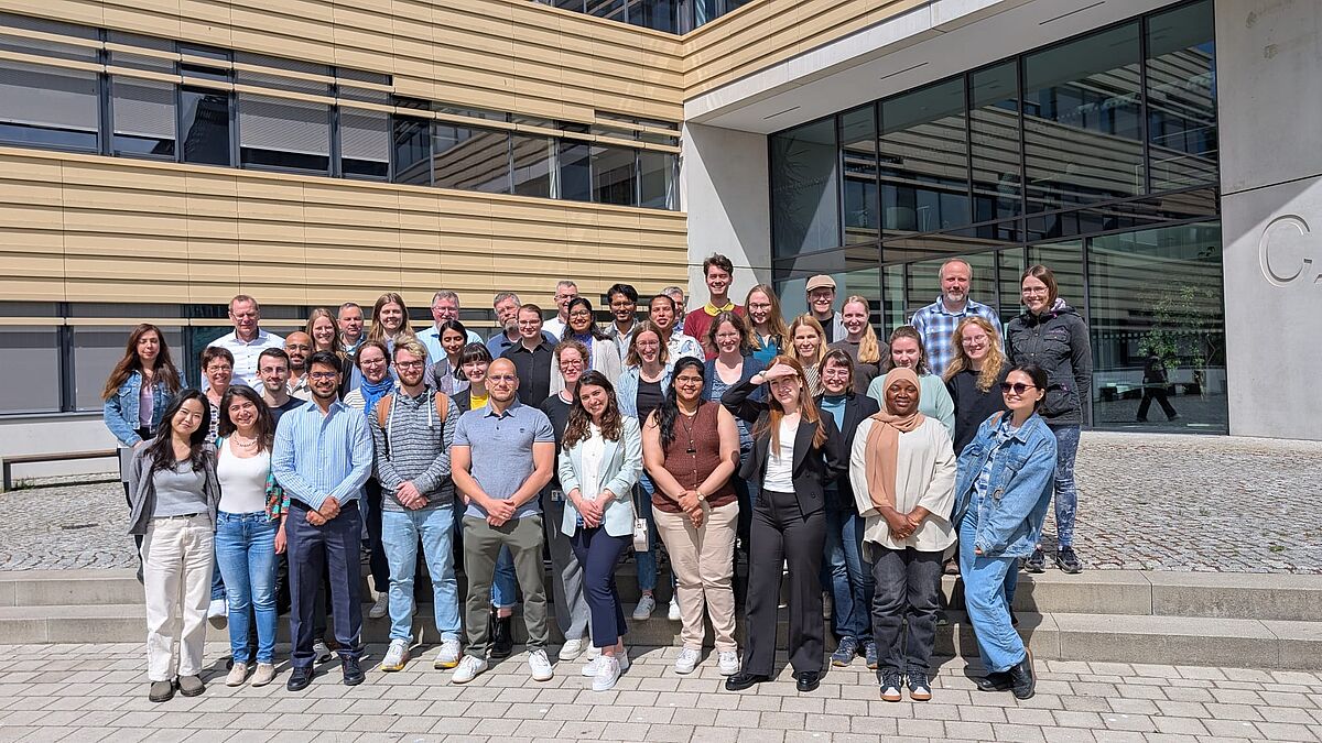 Gruppenbild des Graduiertenkollegs PRO Gruppenbild von Menschen aus dem Graduiertenkolleg PRO der UG und UMG