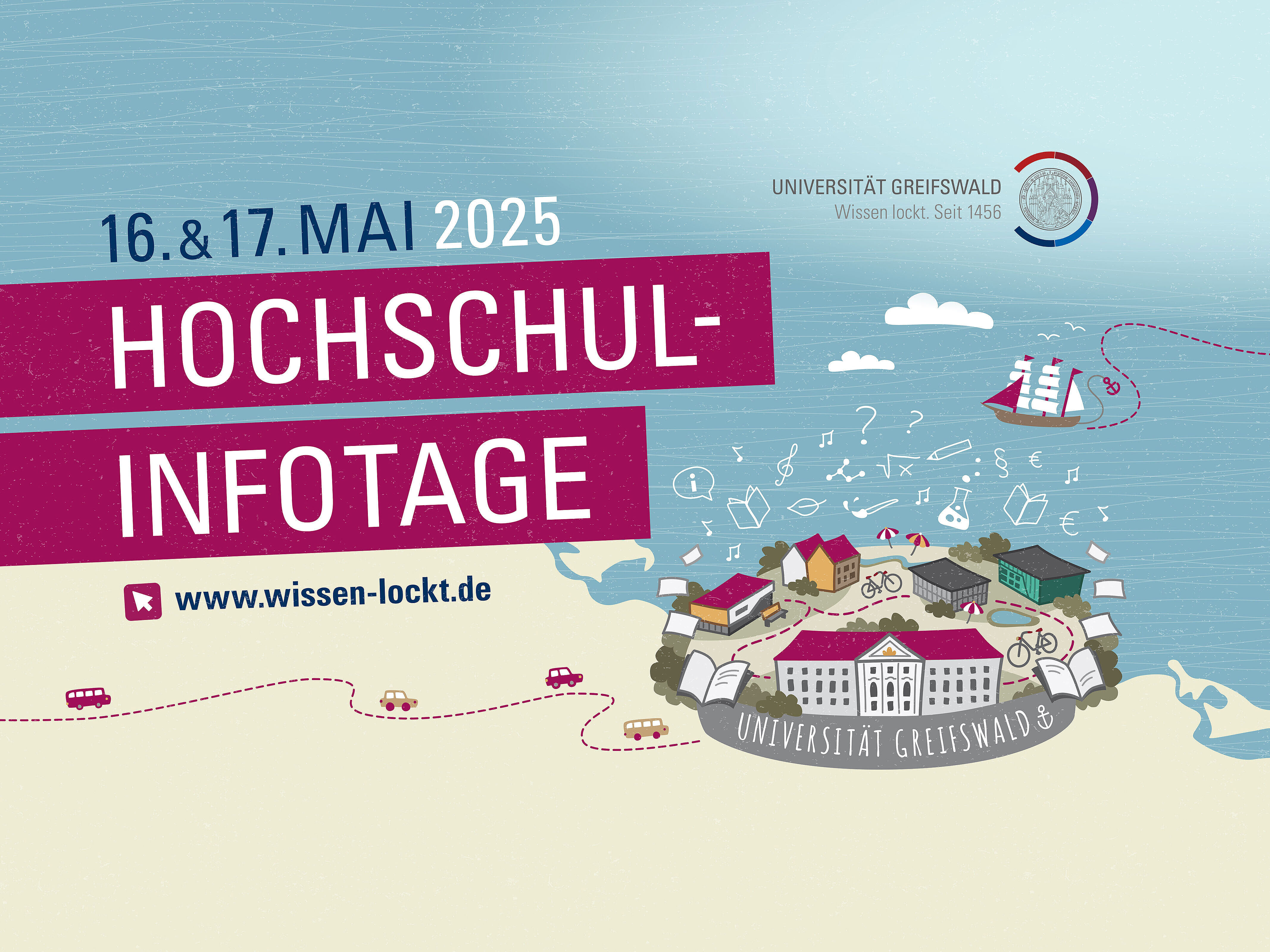 Grafik Hochschulinfotage UG 2025