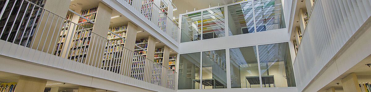 Bereichsbibliothek am Campus Loefflerstraße Loefflerstraße Departmental Library, © Jan Meßerschmidt, 2015