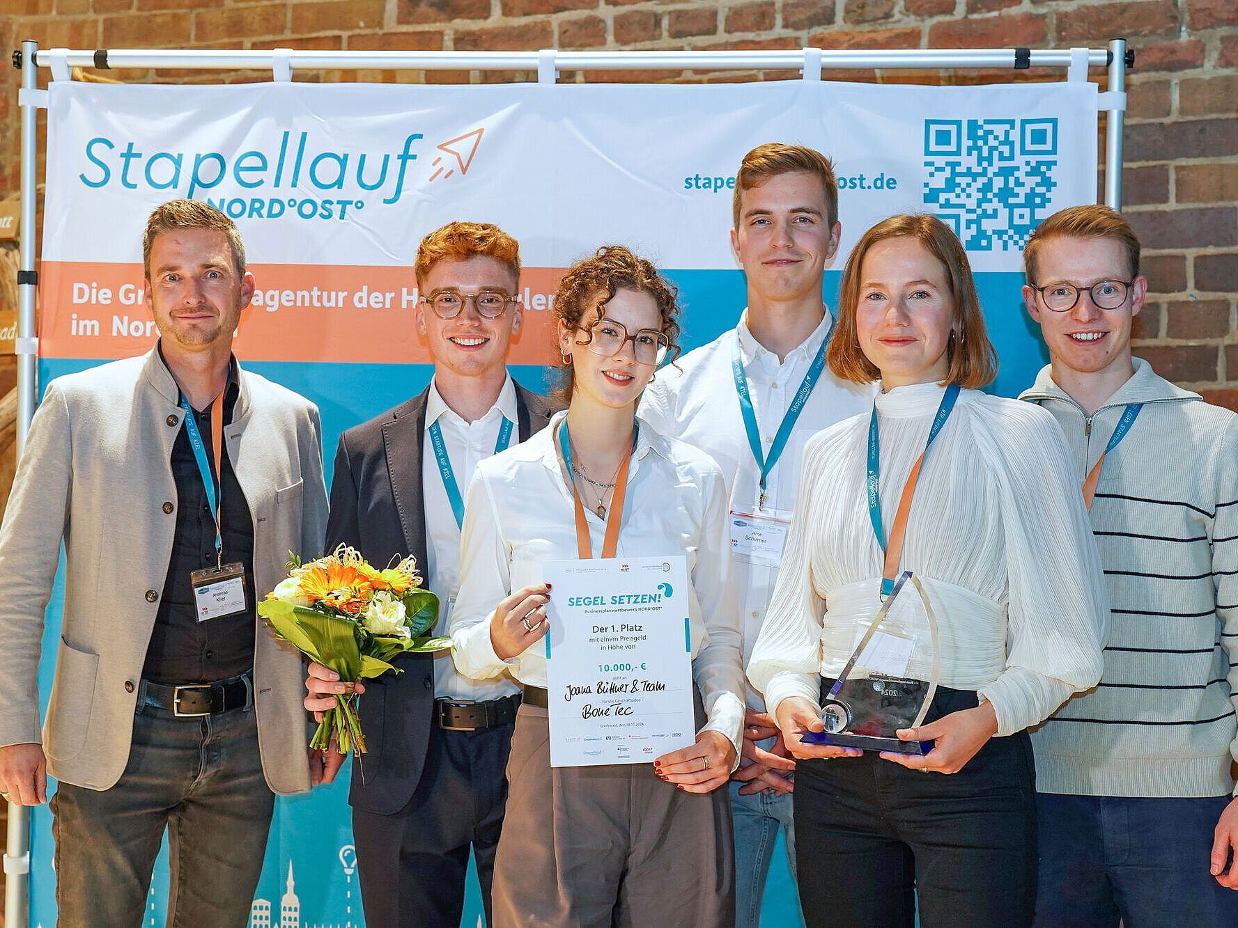 Team BoneTech: Gewinner des Businessplanwettbewerbs 2024