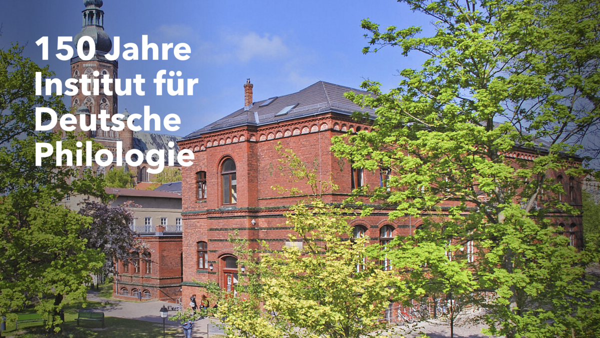 Blick auf das Institutsgebäude der Deutschen Philologie Sommerlicher Blick auf das Institutsgebäude der Deutschen Philologie.