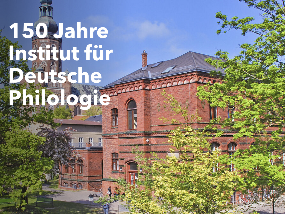 Blick auf das Institutsgebäude der Deutschen Philologie Sommerlicher Blick auf das Institutsgebäude der Deutschen Philologie.